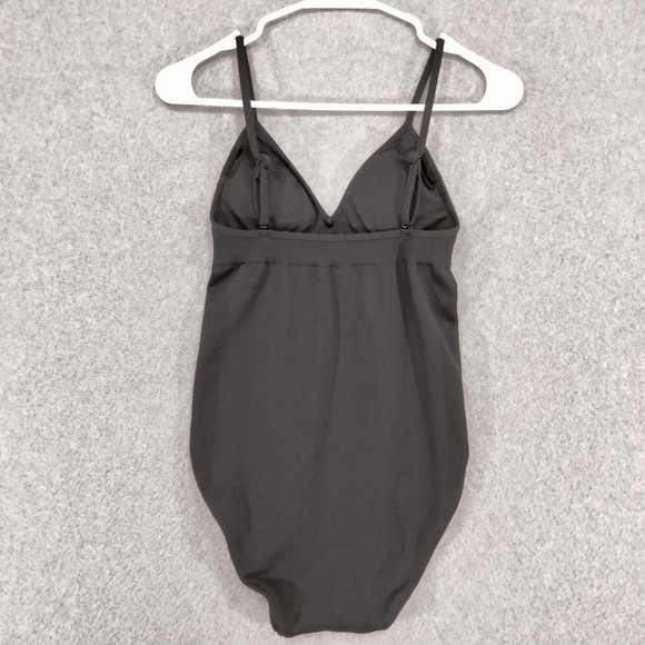 Uniqlo U Size Small Black Swimsuit V-Neck - Picture 6 of 10